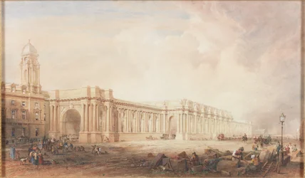 Conception originale pour la gare centrale, Newcastle upon Tyne